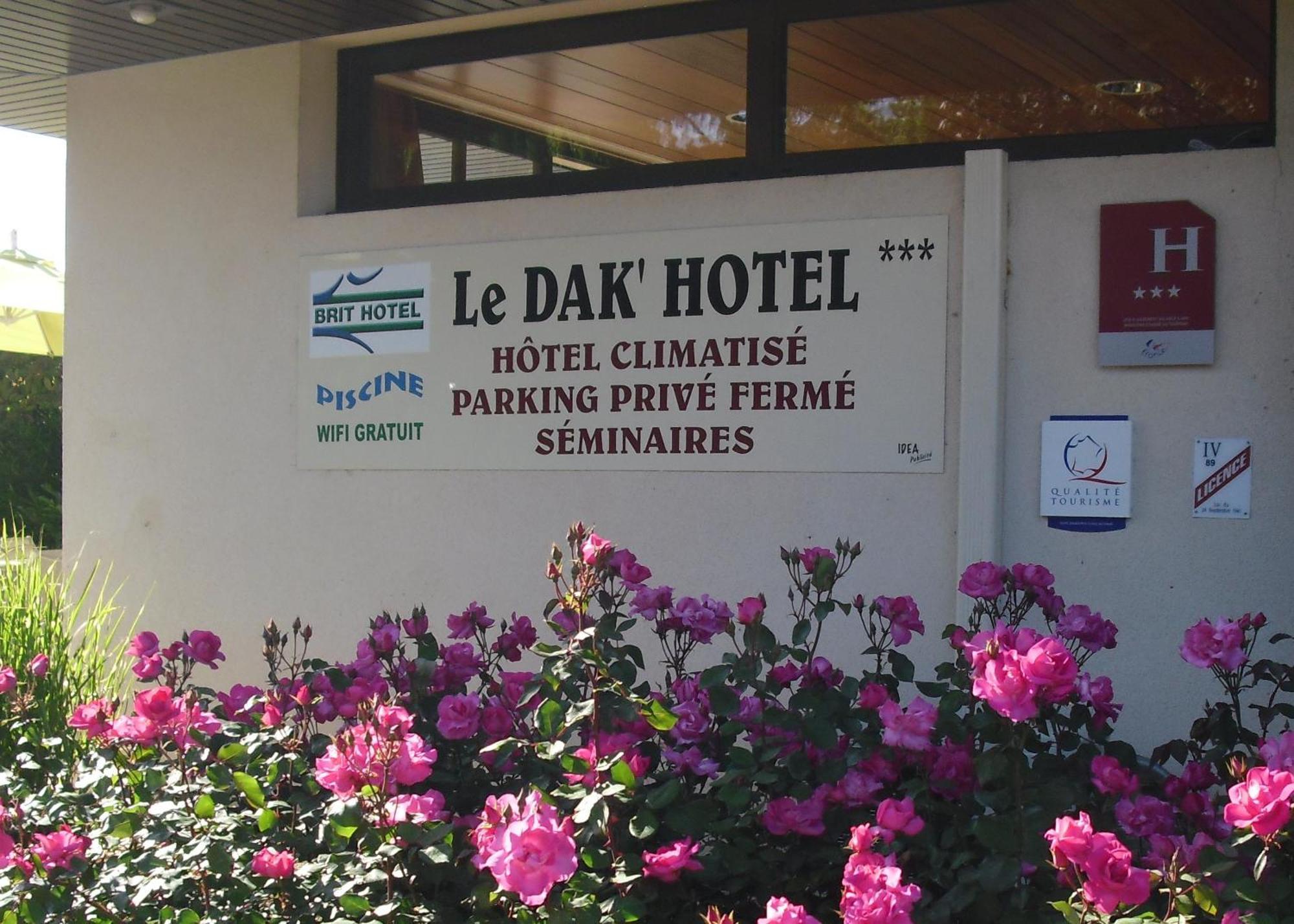 Brit Hotel Dak Hotel Avallon Eksteriør bilde